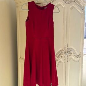 Red A-Line Dress